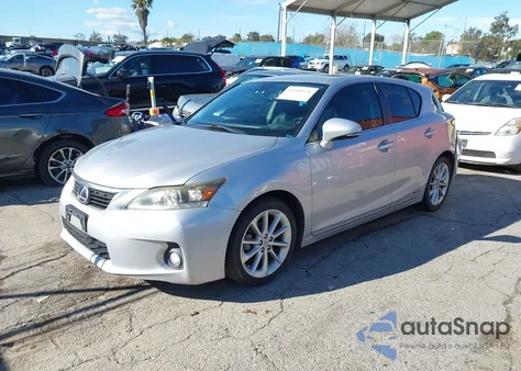 2012 Lexus Ct 200H Premium z USA, uszkodzony, nr VIN JTHKD5BH5C2115097